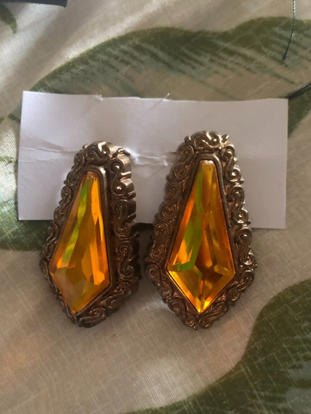 Clip on earrings